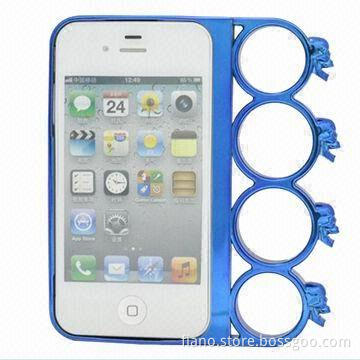 Skull-shaped Separated Four-ring Case for iPhone 5 with Wieben Design